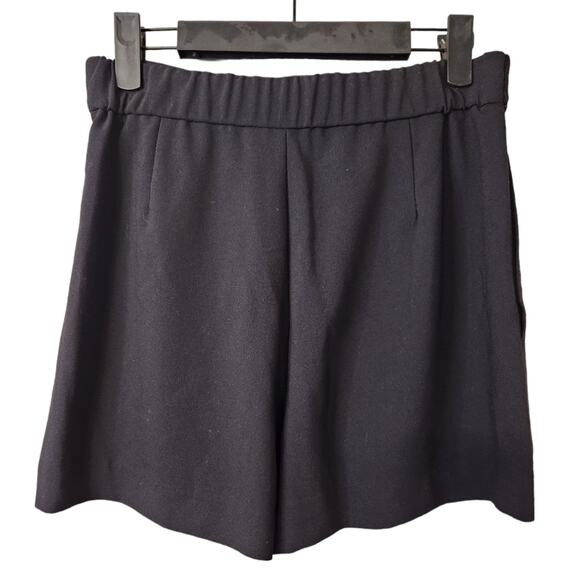 Zara Tuxedo Waist High Waist Flow Shorts Medium - Picture 4 of 7